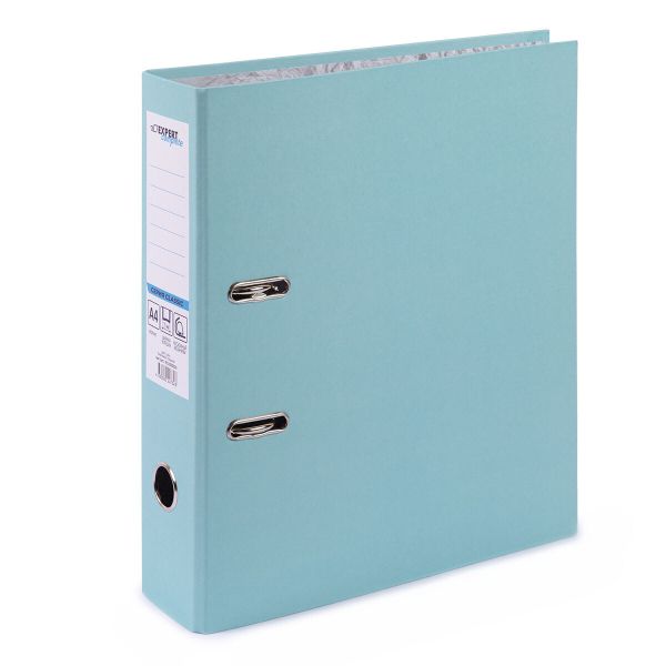 Регистратор Pastel 75 мм, 10 шт, Classic Lite A4 арочный механизм, бирюзовый EC1026219, Expert Complete