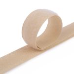 Лента контактная липучка (велкро) пришивная 25 мм / 25 метров, 036 св.бежевый, Gamma LG-25, ПАРА (крючок+петля), качество "B"