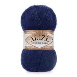 Пряжа Alize (Ализе) Angora Gold / уп.5 мот. по 100 г, 550м, 058 темно-синий A