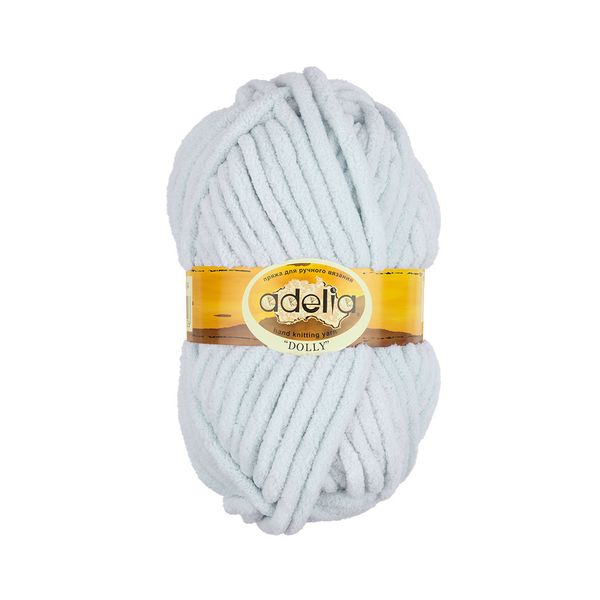 Пряжа Adelia Dolly / уп.5 мот. по 100г, 40м, 04 св.голубой