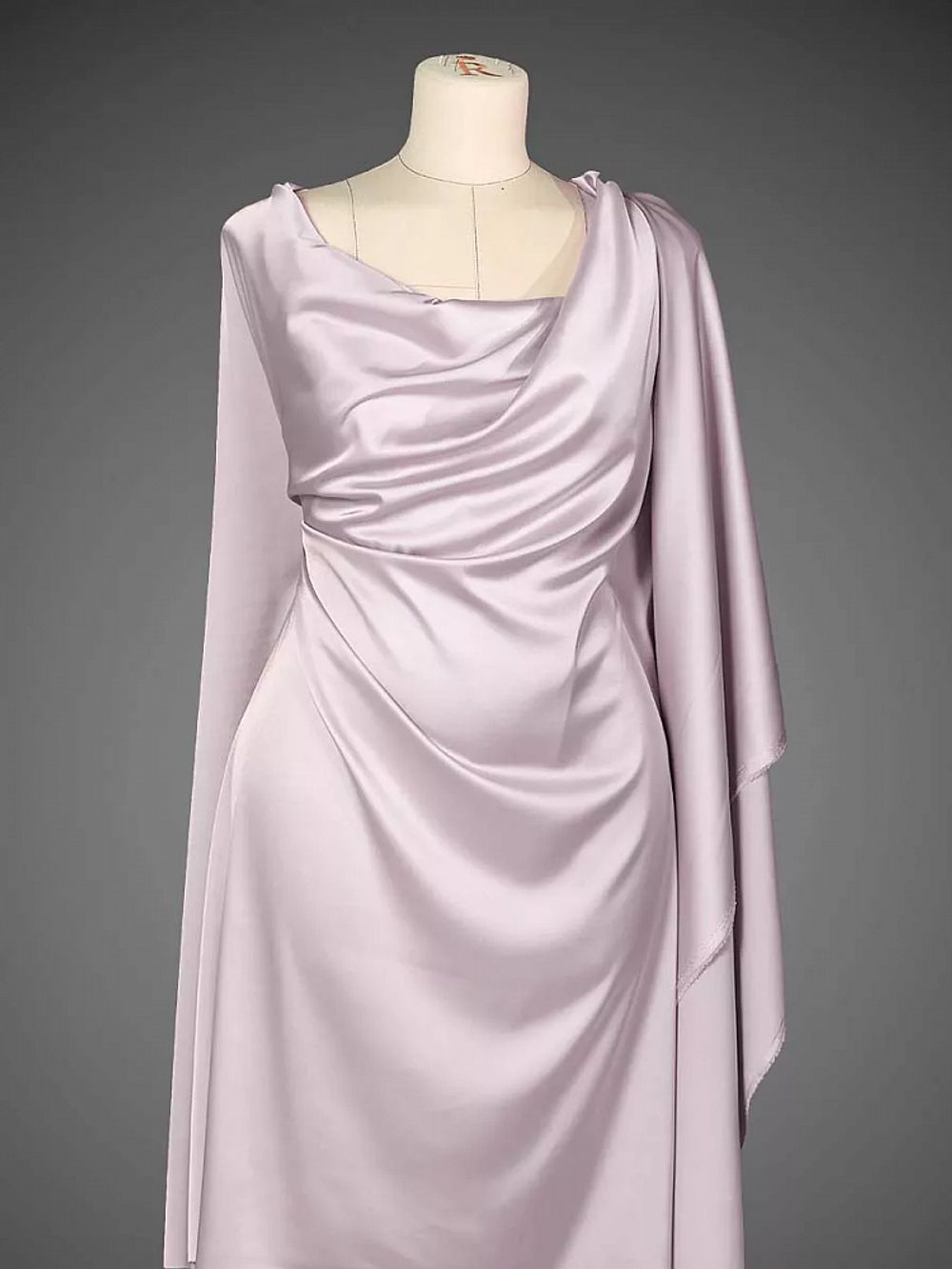 Шелк Армани 90 г/м², 150 см / 2 метра TBYArm-113 цв.113 светло-лиловый