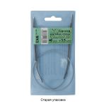 Спицы круговые металл ⌀3,5 мм, 40 см, с металлической леской, Gamma MKS