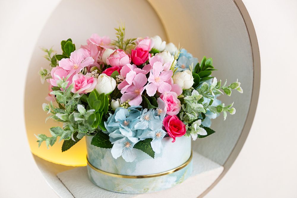 Декоративные элементы, 5 шт, 30 см, 02 зеленый, Blumentag ATJ-04