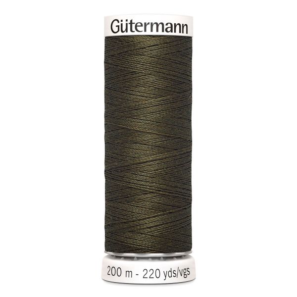 Нитки универсальные Gutermann Sew-all, 200м, 689 т.хаки, 5 катушек