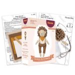 Набор для шитья игрушки Ежик Дэнни 28 см, Miadolla FL-0400