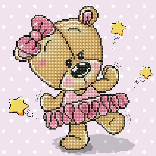 Алмазная (кристальная) мозаика Фрея, Па-де-де, 30х30 см