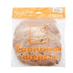 Шерсть для валяния Троицкая п/тонкая 1х100 г (до 29 мкр), 431 бежевый меланж