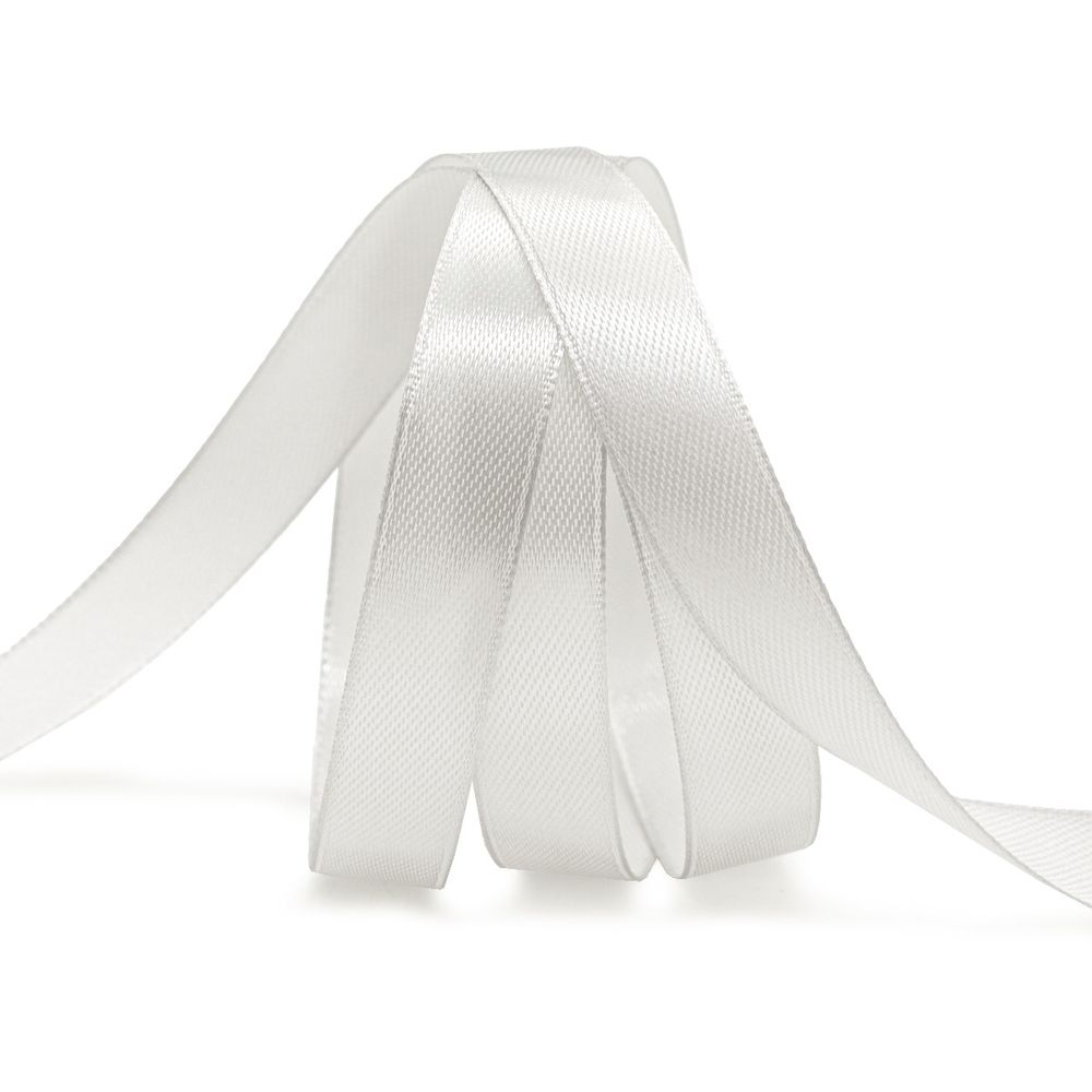 Лента атласная 1-сторонняя 12.0 мм / 22.86±1 метров, 149 св.серый, Globus