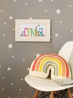 Набор для вышивания нитками Panna, Семья 23,5х12,5 см