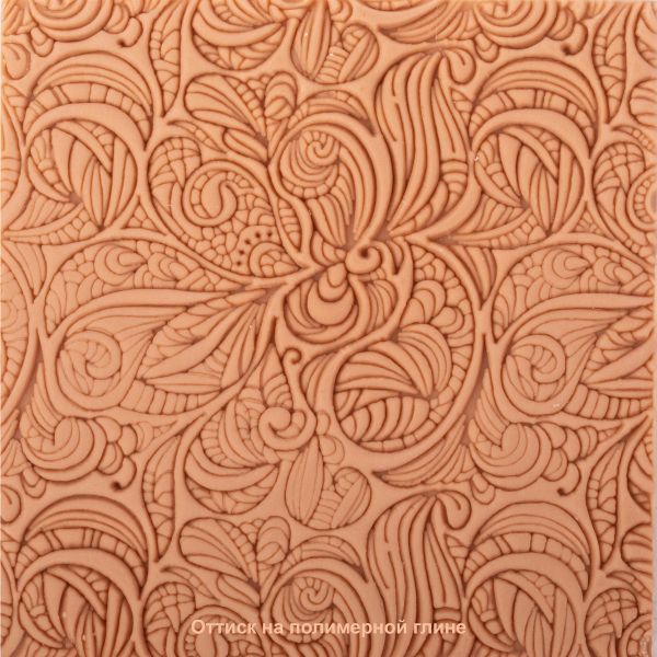 Текстурный лист Craft&Clay TSN, 10 Листья орнамент