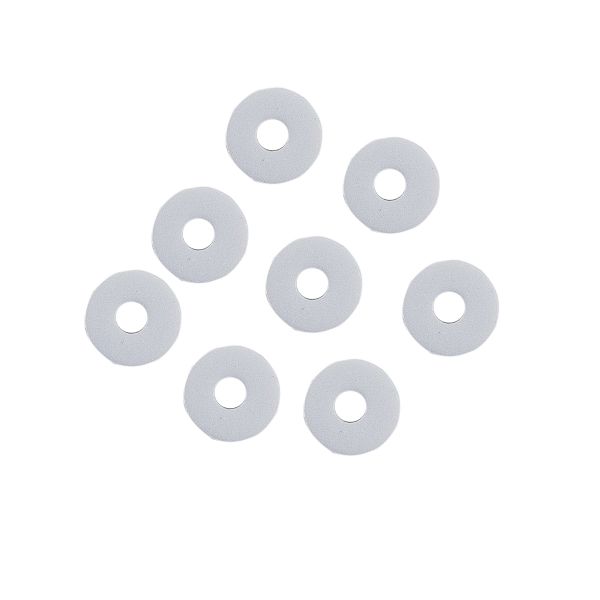 Пайетки плоские 3 мм, упак. 10 гр, Астра, L010 белый матовый, уп.10 шт