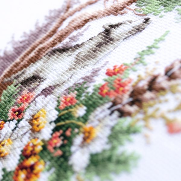 Набор для вышивания нитками Чудесная игла, Дух летнего леса, 17х27 см