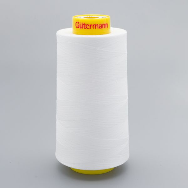 Нитка особо тонкая Gutermann Mara №150 (150/2), 5000 м, 713961, цв. 111 айвори, 1 катушка