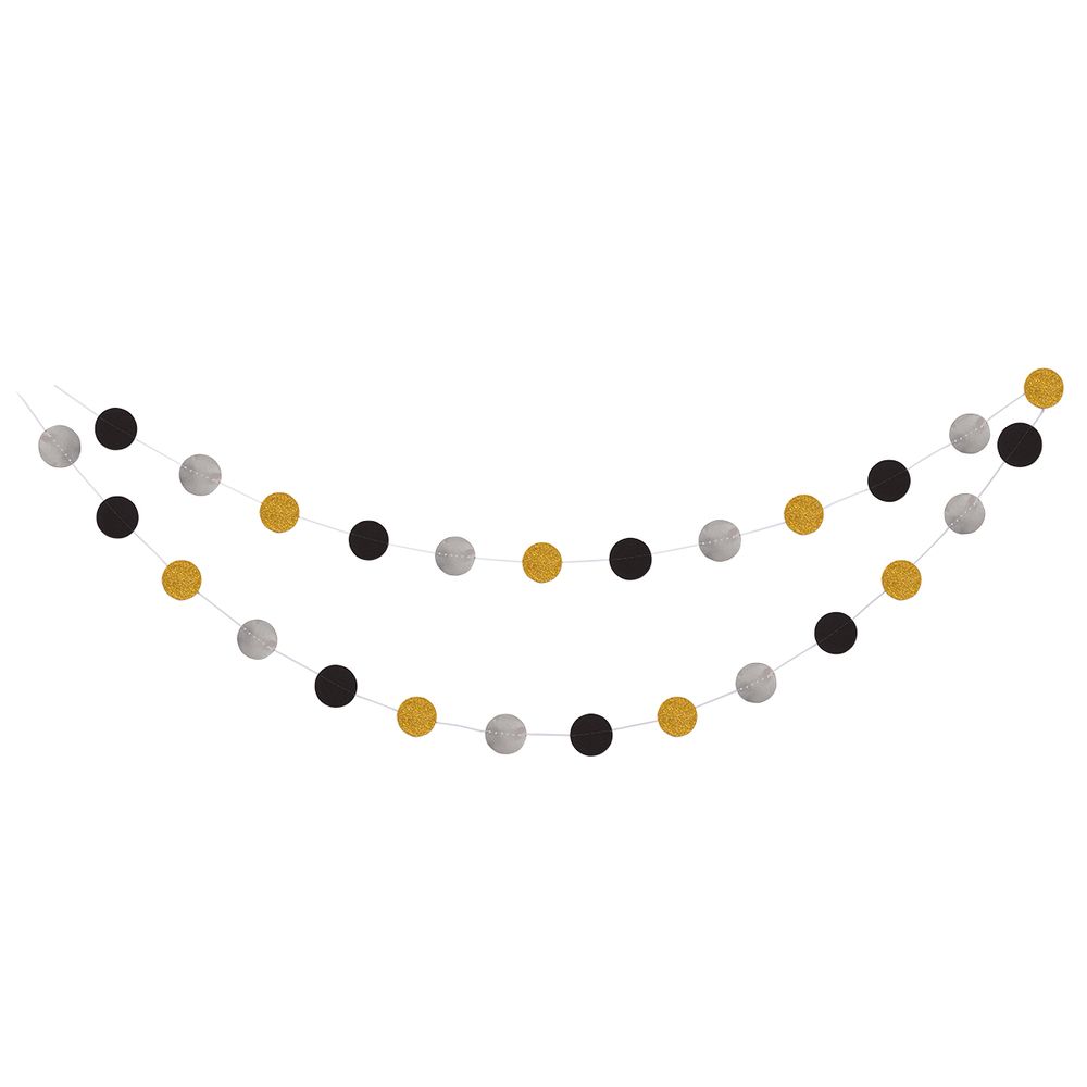 Гирлянда-растяжка 3 м, №03_круги, Boomzee GBZ-02