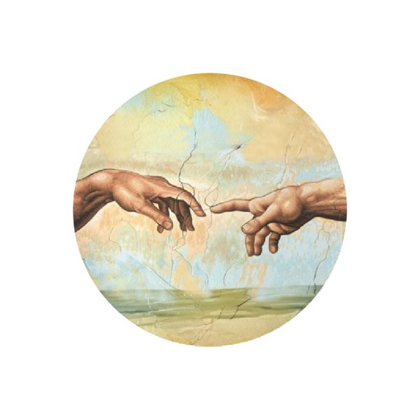 Игольница магнитная Сотворение Адама 25х3 мм, ИГ-2409, Hobby&Pro