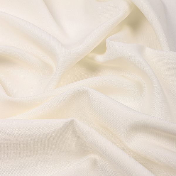 Габардин 150 г/м², 150 см / 50 метров, TBY.150102, цв.F102 молочный