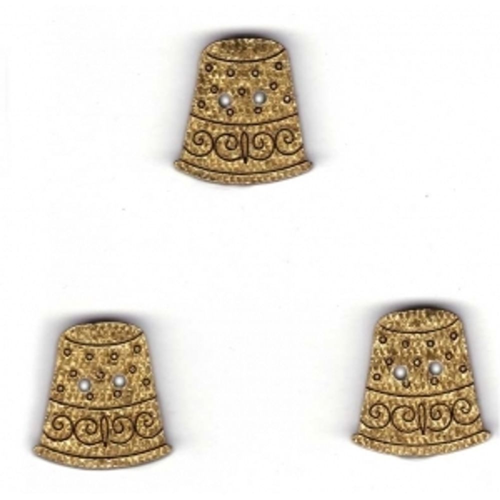 Украшения декоративные пуговицы Aurora, 1 шт, AU-B4613