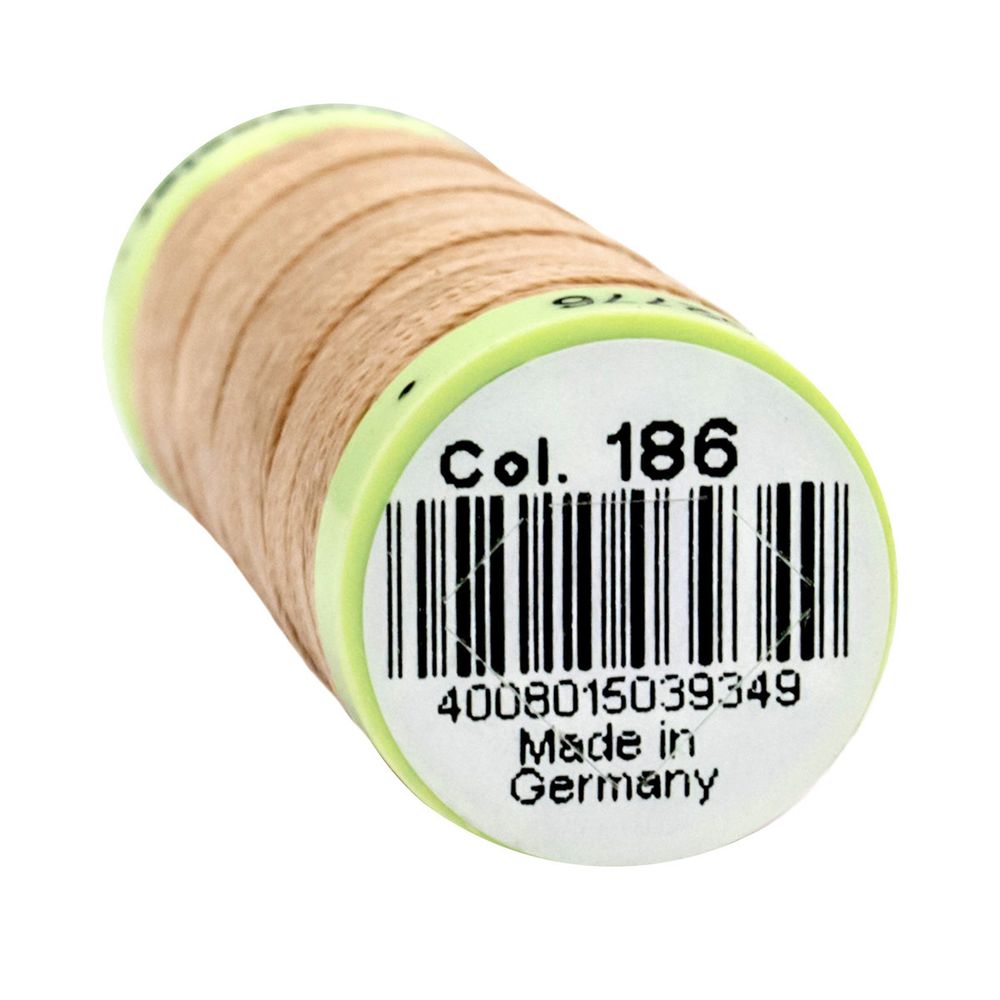 Нитки отделочные Gutermann Top Stitch, 30м, 186 крем-брюле, 5 катушек
