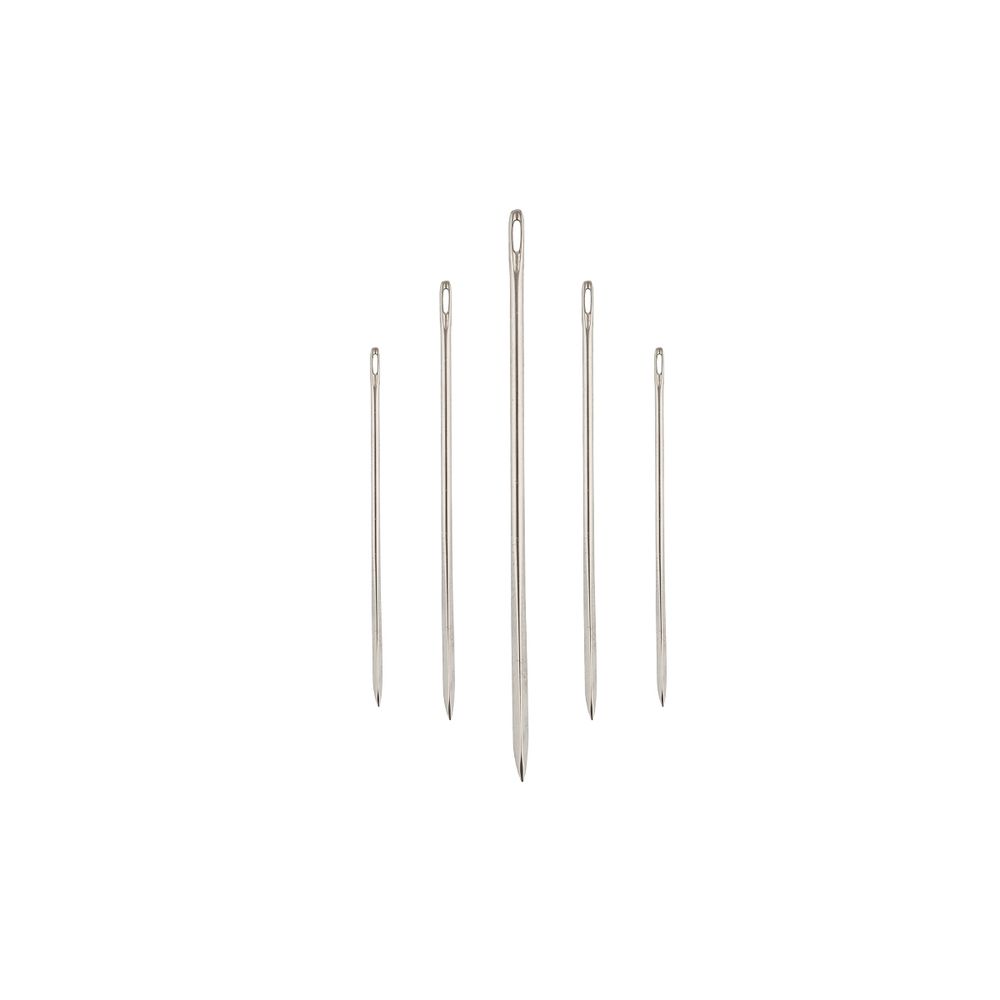 Иглы ручные для кожи №3-7, 5 шт, P, Gamma N-008