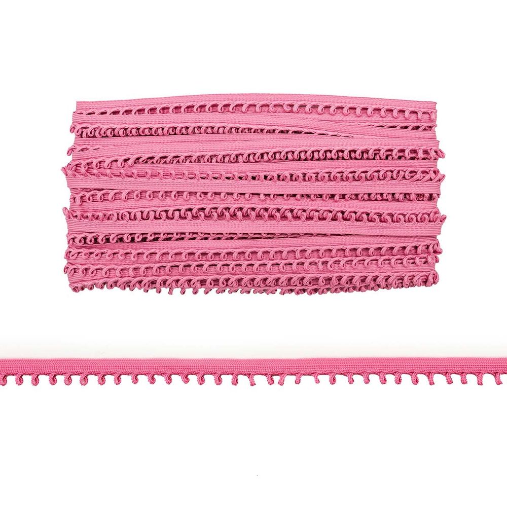 Тесьма 15мм / 25ярд (22,85м) (розовый), 8-23