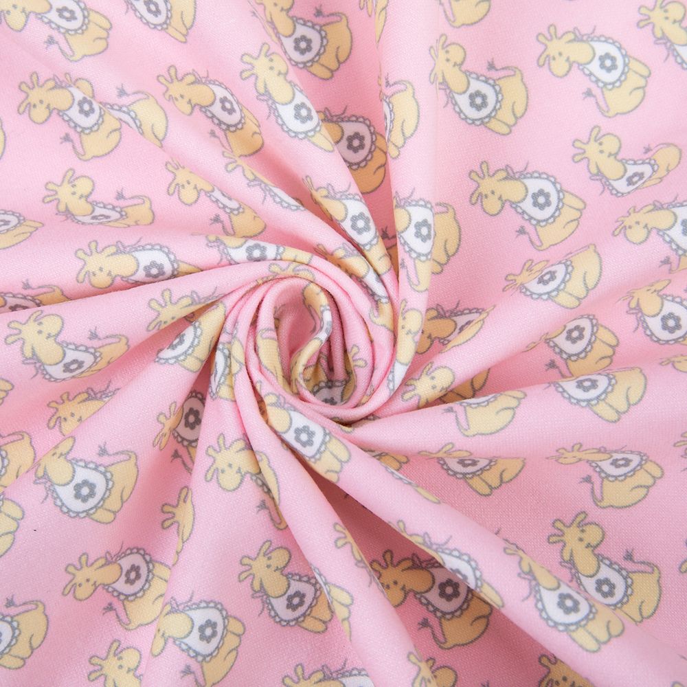 Ткань для пэчворка Peppy Молочные сны фланель, отрез 100х110 см, 175 г/м², МС-02 розовый, Peppy