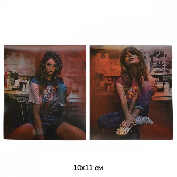 Термоаппликация 3D (интерактивные) 3D05 10х11см, 5 шт