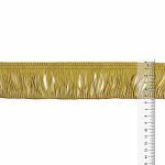 Бахрома отделочная 55.0 мм / 25 метров, 092 оливковый, Gamma 115