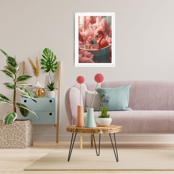 Пазл 1000 элементов, PZL-1000/82 Фламинго на релаксе, Фрея