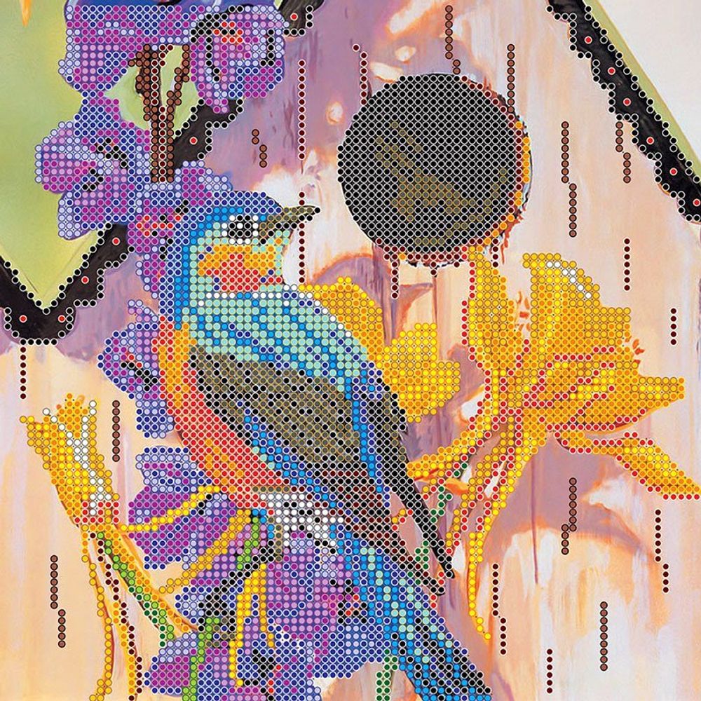 Рисунок для вышивания Абрис Арт (холст), AC-465 Птичкин дом 20х20 см