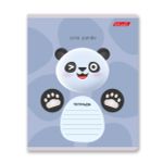 Тетрадь ученическая школьная A5+ 12 л. на скобе 65 г/м², белизна 100%, 25 шт, клетка, 000697 Глазастики, Светоч 12ТЕТк-001