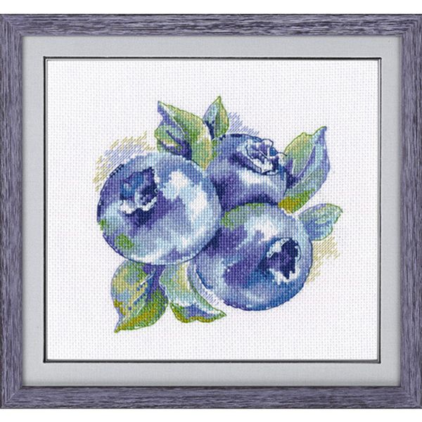 Набор для вышивания нитками Овен, Лесная ягода 14х14см