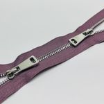 Молния трактор Т5 (5 мм) 2 зам., разъем., 110 см, никель D206 розовато лиловый уп.1шт, TBY