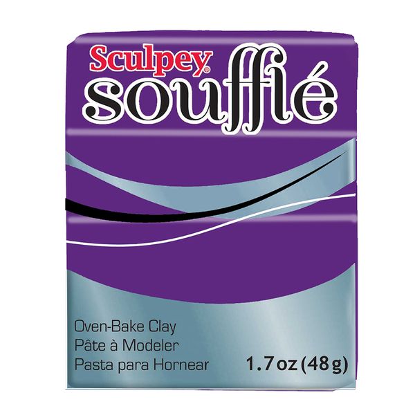 Полимерная глина 48 г, 6002 Виноградный, Sculpey SU