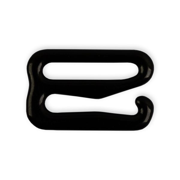 Крючки для бюстгальтера металл 12.0 мм, 50 шт, черный, Blitz HPK-12