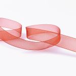 Лента капроновая (органза) 20.0 мм / 22.8±1 метра, 042 т. терракот, Blitz OR-20