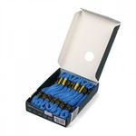 Мулине ПНК им.Кирова цв.2708 ярк.голубой, 24 мотка по 8 метров