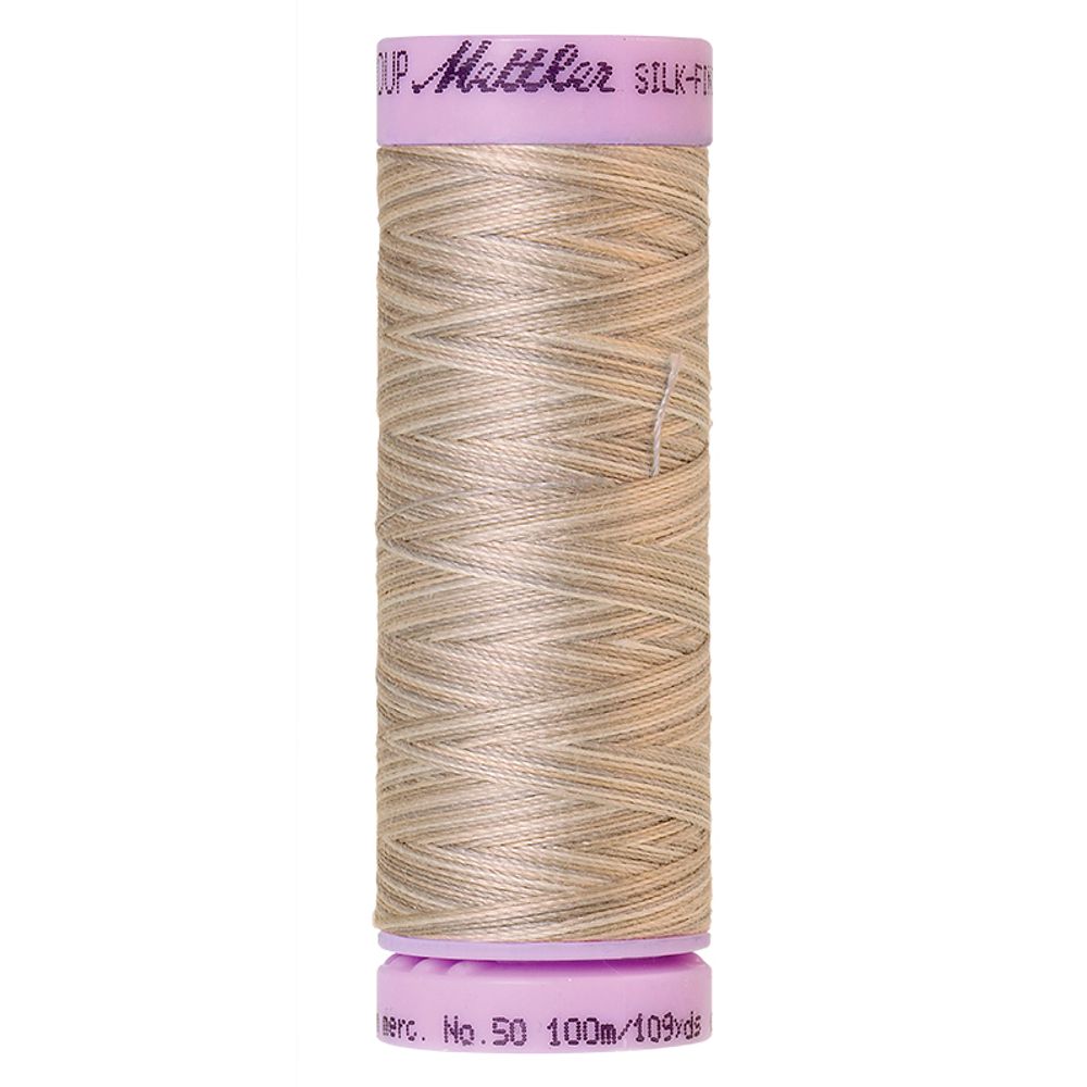 Нитки хлопковые отделочные Mettler Silk-Finish multi Cotton 50, 100 м, 9860, 5 катушек
