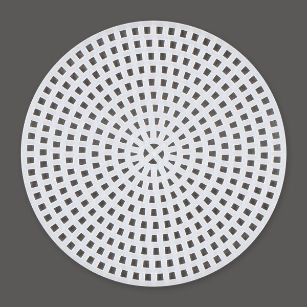 Канва пластиковая ⌀7,5 см, 10 шт, 100% полиэтилен, круг малый, Gamma KPL-03