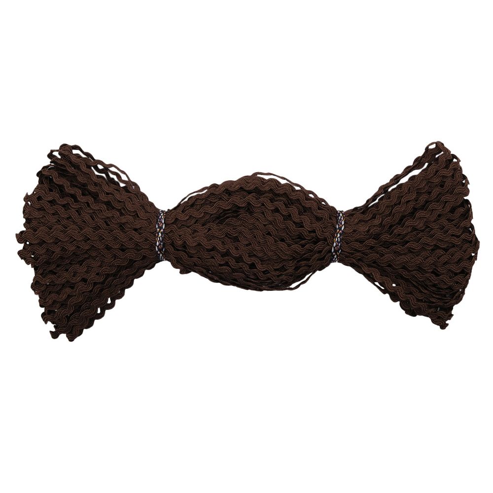 Тесьма вьюнчик 3 мм, 30 м, коричневый