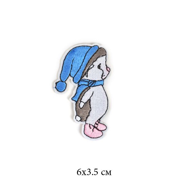 Термоаппликация 2122 Мышонок 6х3,5см 10 шт