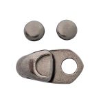 Крючки обувные 19 мм, чер.никель, 20 шт