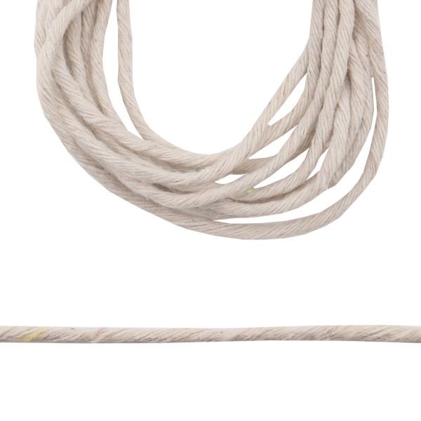 Шпагат х/б ⌀2-3 мм, 50 м, 1500 текс, белый, 73853