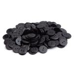Пуговицы 2 прокола 32L (s.black (черный)), CX-K-22, 144 шт