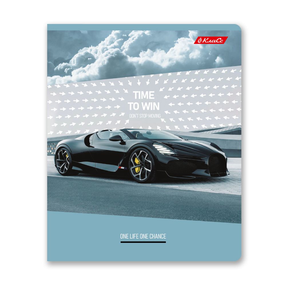 Тетрадь ученическая общая, A5+ 96 л. на скобе 60 г/м², белизна 100%, 5 шт, клетка в термоусадочной пленке, 000780 На скорости, Светоч 96ТЕТк-001