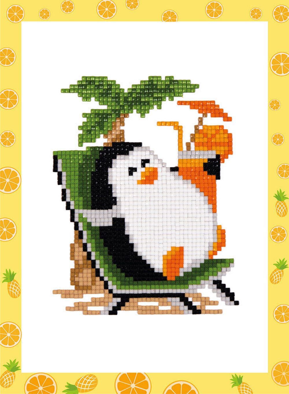 Алмазная (кристальная) мозаика Фрея, На отдыхе, 19,5х14 см