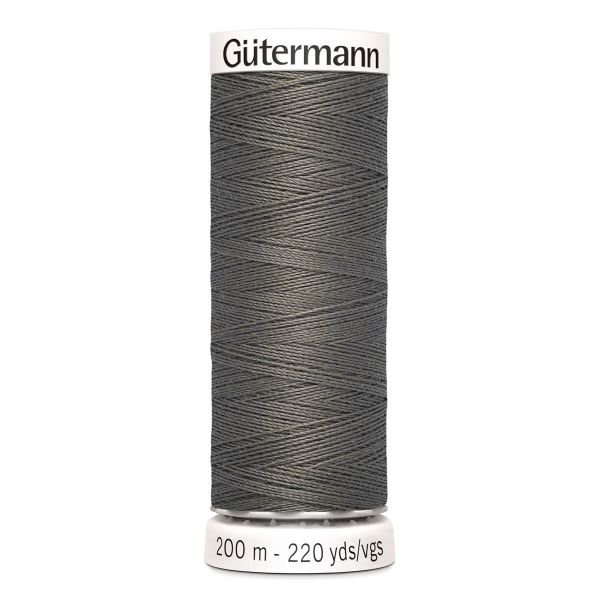 Нитки универсальные Gutermann Sew-all, 200м, 035 серо-бурый, 5 катушек