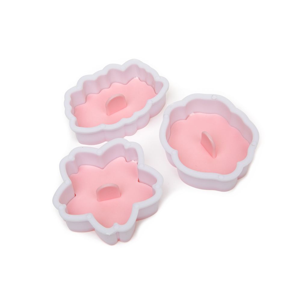 Набор вырубок для печенья пластик, 8 шт, №3 Цветы, S-Chief SHF-0353