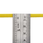 Шнур обувной плетеный ⌀6.0 мм / 100 метров, (диаметр ±1 мм), 006 желтый