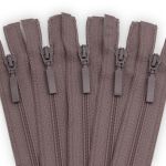 Молния спираль (витая) Arta Т5 (5 мм) 1 зам., разъем., 40 см, цв. 327 серый, уп.5 шт