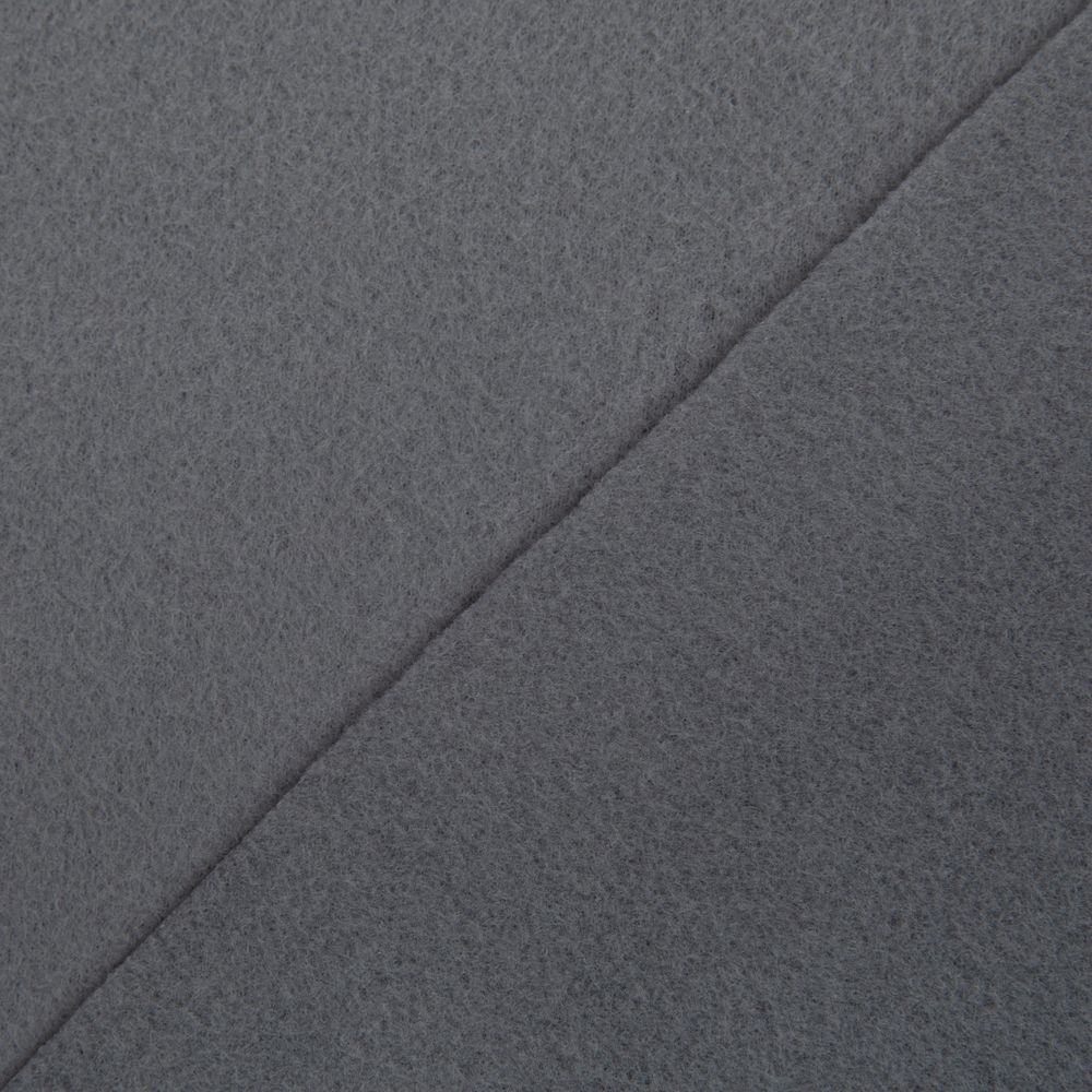 Флис 2-сторонний 160 см / 10 метров, серый/grey, Gamma FG-005